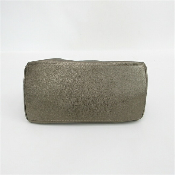 CELINE Logo Tote Bag Handbag White - Picture 4 of 11